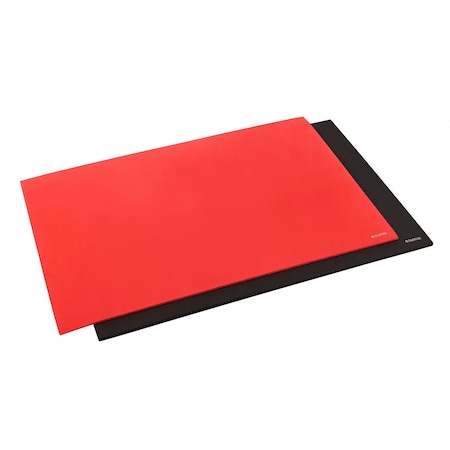 Global Industrial Custom Cut 2-Layer Drawer Liner Kit, Black/Red Foam, 1 Set 534843